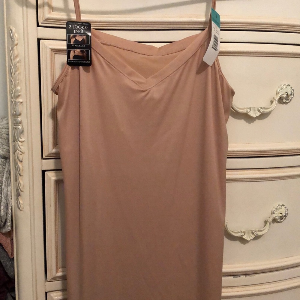 nude slip dress